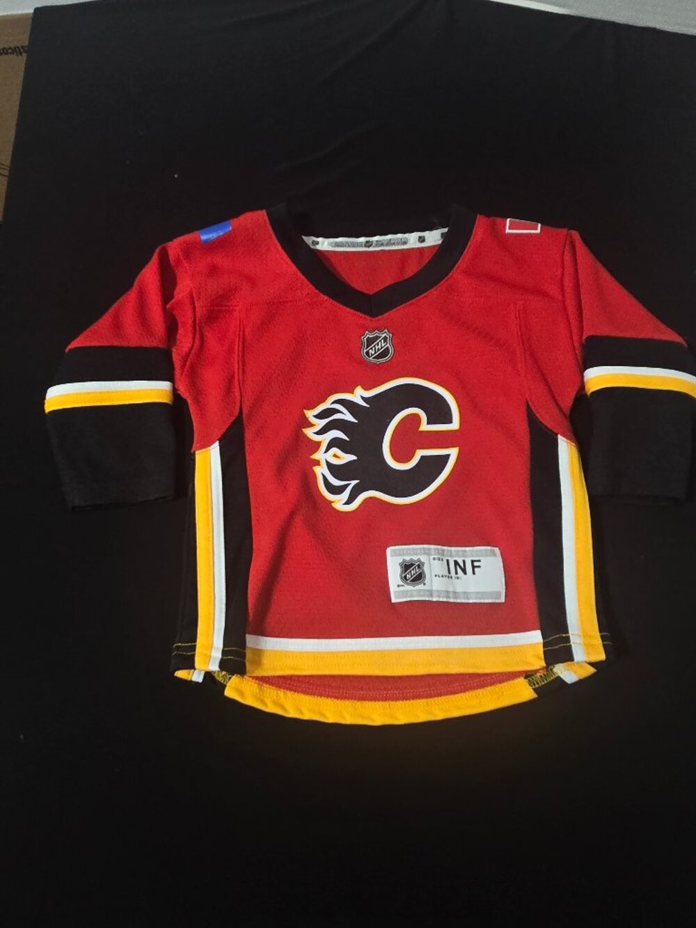 🔥 Calgary Flames Johnny Gaudreau #13 Infant NHL Hockey Jersey | Size INF 🔥